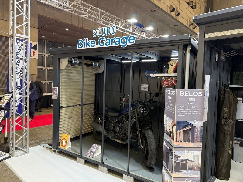 2026年はバイクガレージが熱い！EXG2026で見たヨドコウ・タクボ新商品