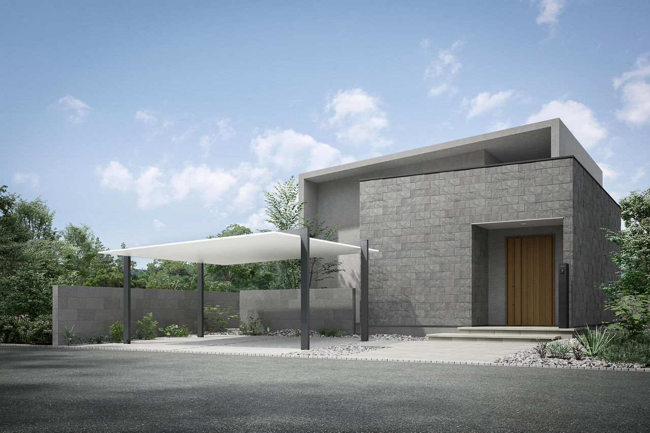 リクシル カーポートSC テクスチャードカラー