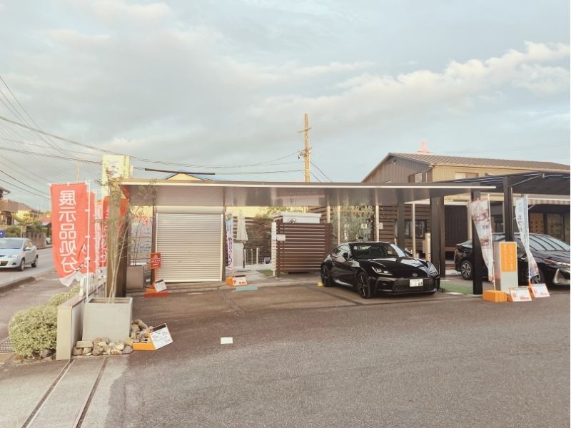 カーポートSCの展示の様子