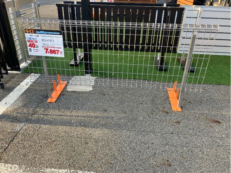 三協アルミ　ロンバスの展示の様子