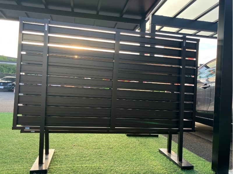 キロスタイル　横スリット通風フェンス　H1200