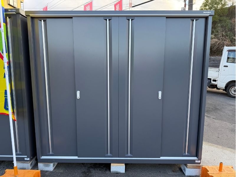 イナバ物置 シンプリー MJX-219EF 全面棚タイプ